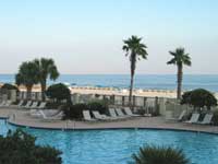 a beachside pool