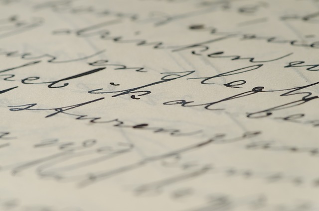 ghost writing letter